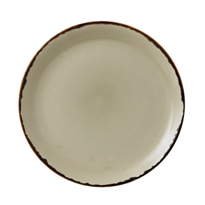 HARVEST COUPE PLATE LINEN 28.8CM FINEVIT x12