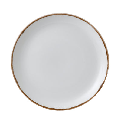 HARVEST COUPE PLATE NATURAL 28.80CM VIT  x12