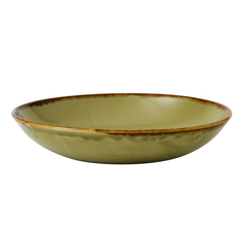 HARVEST COUPE BOWL GREEN18.2CM42.6CL VIT x12