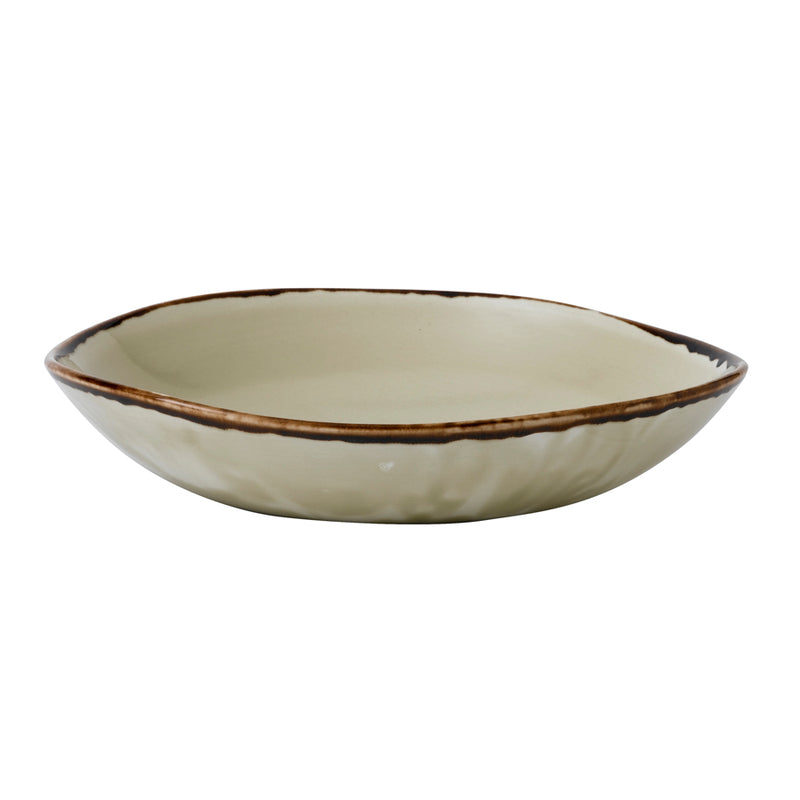 HARVEST ORGANIC ROUND BOWL LINEN 25.3CM  x12