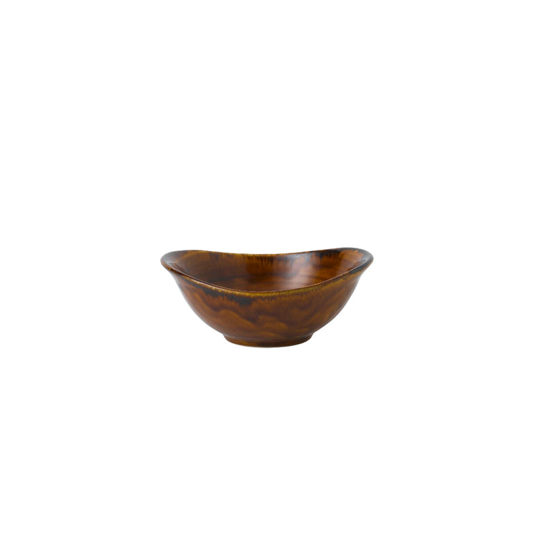 HARVEST BROWN DEEP BOWL6 3/4X5 3/4" 47CL x6