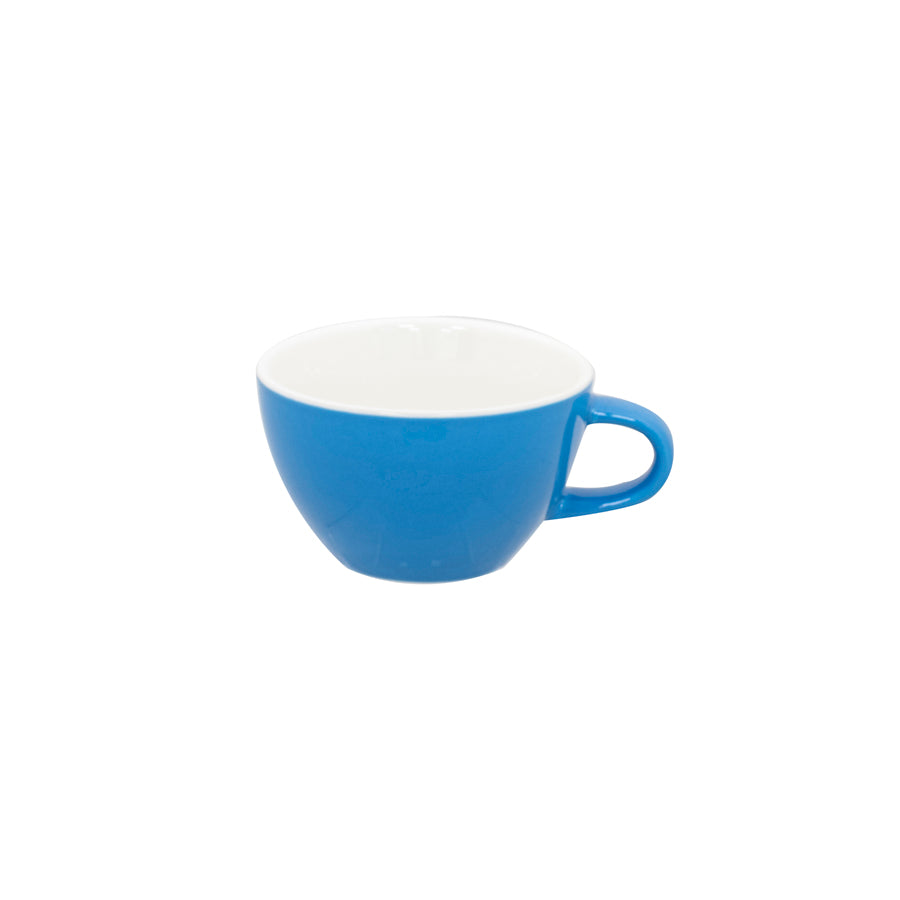 SUPERWHITE BOWL SHAPE CUP BLUE340ML/12OZ x12