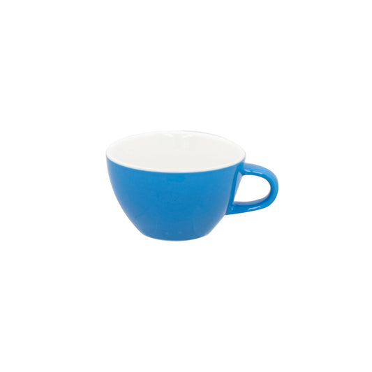 SUPERWHITE BOWL SHAPE CUP BLUE340ML/12OZ x12