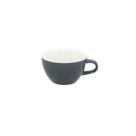 SUPERWHITE BOWL SHAPE CUP GREY285ML/10OZ x12