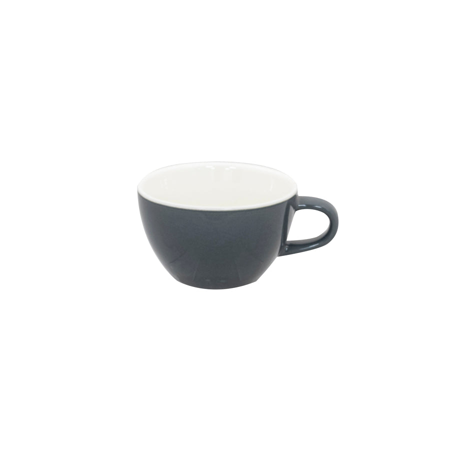 SUPERWHITE BOWL SHAPE CUP GREY340ML/12OZ x12