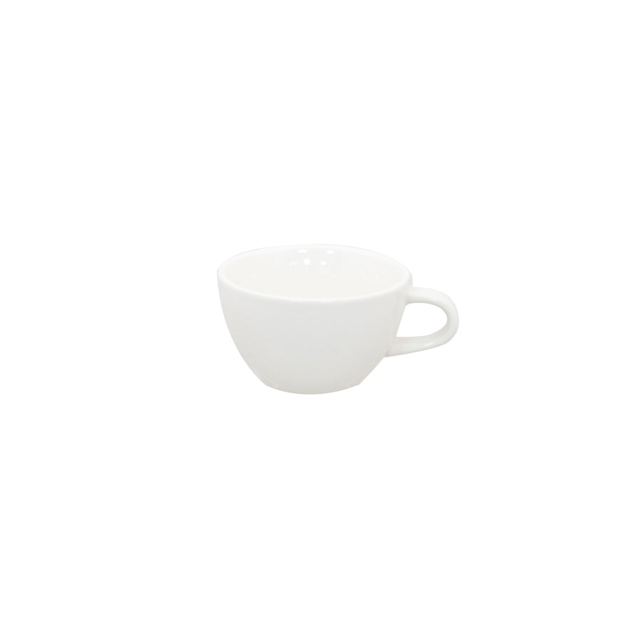 SUPERWHITE BOWL SHAPE CUP WHITE230ML/8OZ x12