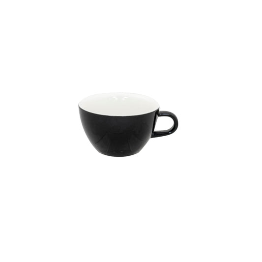 SUPERWHITE BOWL SHAPE CUP BLK 285ML/10OZ x12