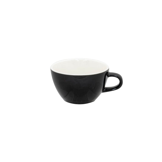 SUPERWHITE BOWL SHAPE CUP BLK 454ML/16OZ x6
