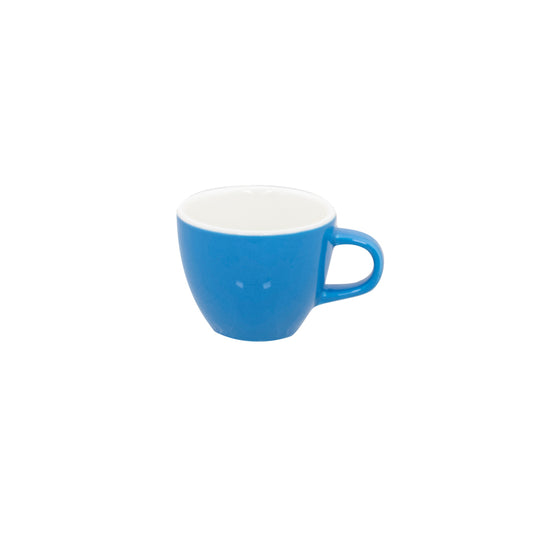 SUPERWHITE TULIP SHAPE CUP BLUE170ML/6OZ x12