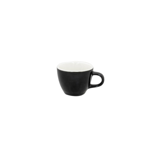 SUPERWHITE TULIP SHAPE CUP BLACK85ML/3OZ x12