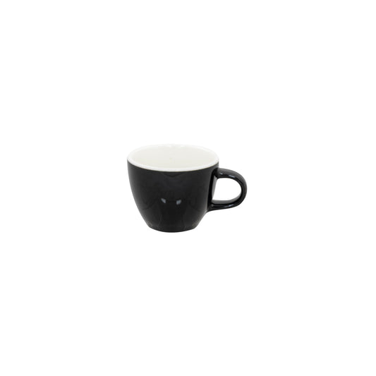 SUPERWHITE TULIP SHAPE CUP BLK 170ML/6OZ x12