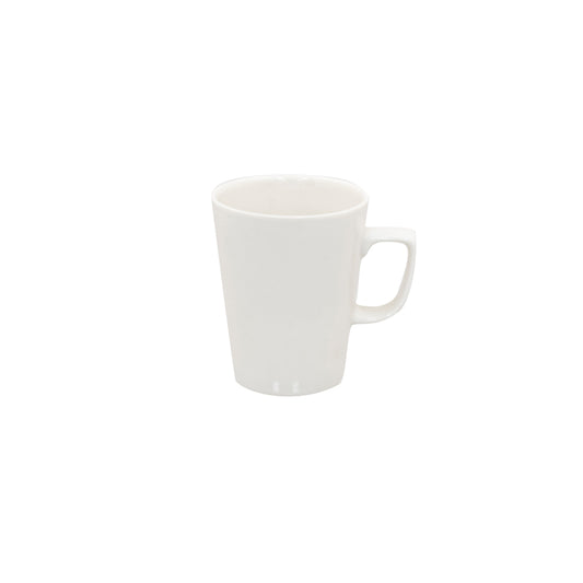 SUPERWHITE LATTE MUG WHITE 285ML/10OZ    x12