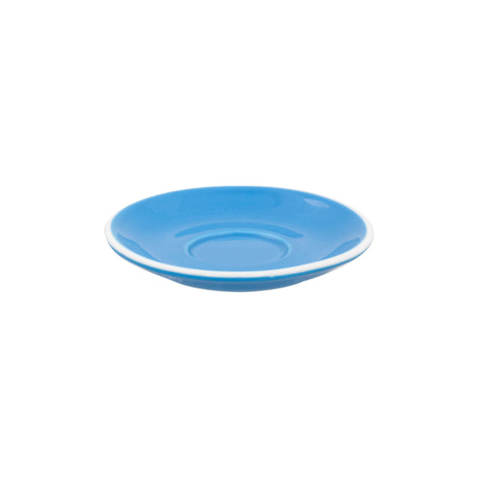 SUPERWHITE SAUCER - SKY BLUE - 14CM/5.5" x12