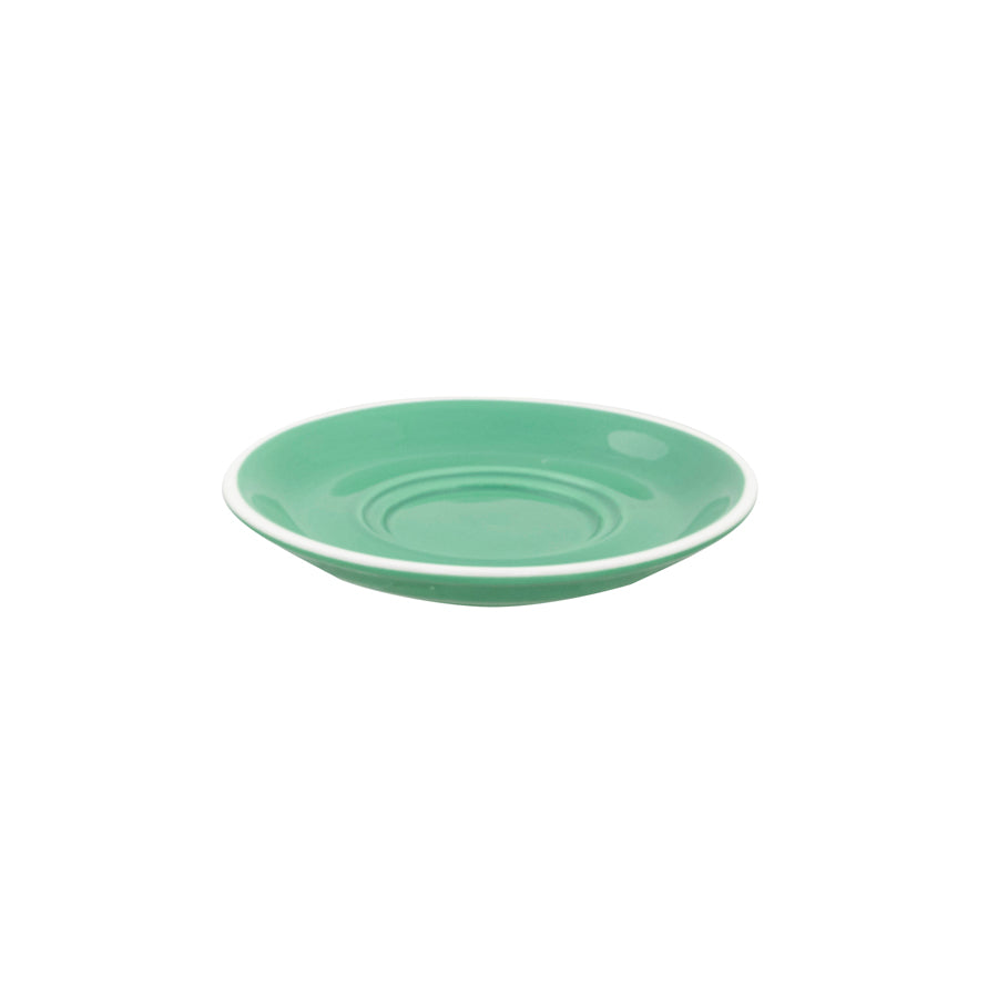 SUPERWHITE SAUCER SAGE GREEN 15.5CM/6.1" x12