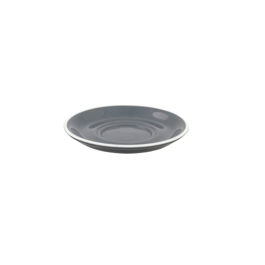 SUPERWHITE SAUCER - GREY - 15.5CM / 6.1" x12