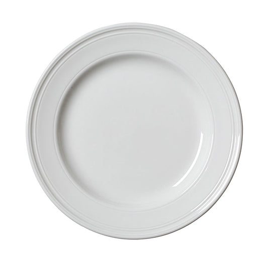BEAD PLATE 23CM (9") WHITE               x12