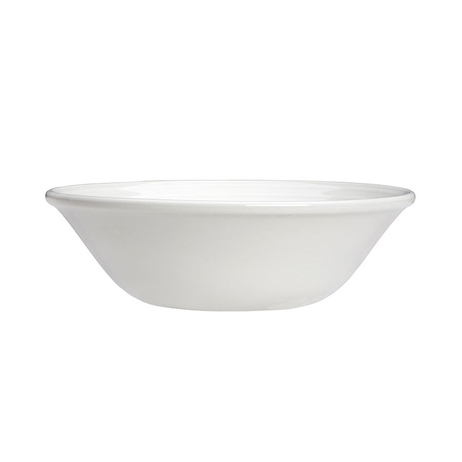 BEAD OATMEAL BOWL 16.5CM 51.5CL WHITE    x12