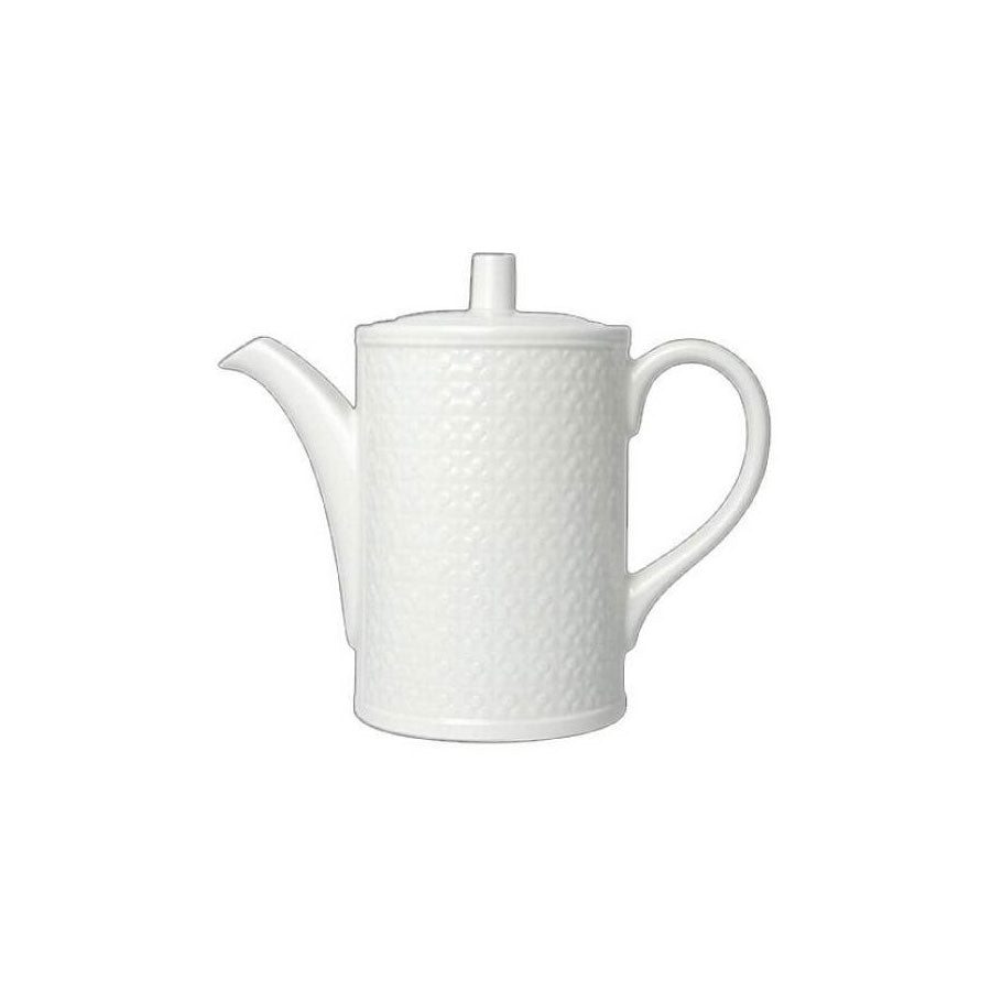 BEAD BEVERAGE POT 60CL 21OZ ACCENT WHITE x6
