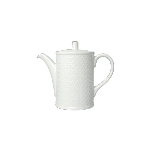 BEAD BEVERAGE POT 45.5CL 16OZ ACCENT WHT x6