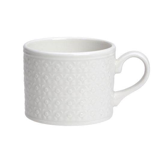 BEAD CUP 35CL (12OZ) ACCENT WHITE        x12