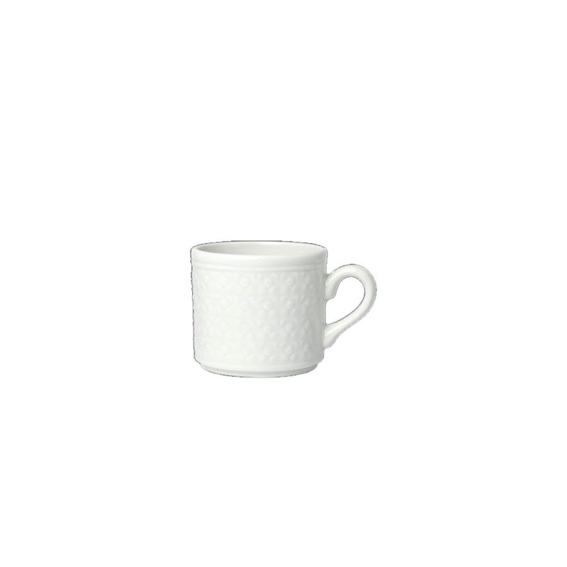 BEAD CUP 8.5CL (3OZ) ACCENT WHITE        x12