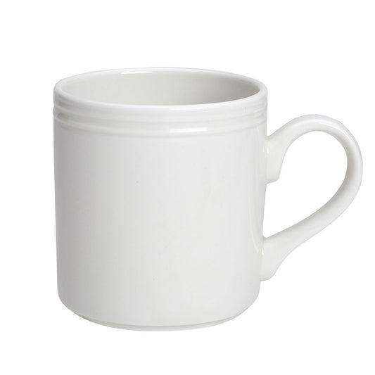 BEAD MUG 28.5CL (10OZ) WHITE             x12