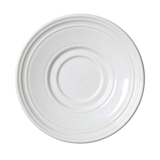BEAD SAUCER 12.5CM (5") WHITE            x12