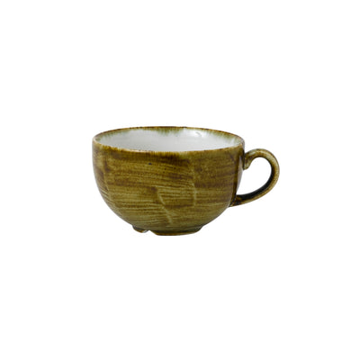 STONECAST PLUME OLIVE CAPPUCCINO CUP11CM x12