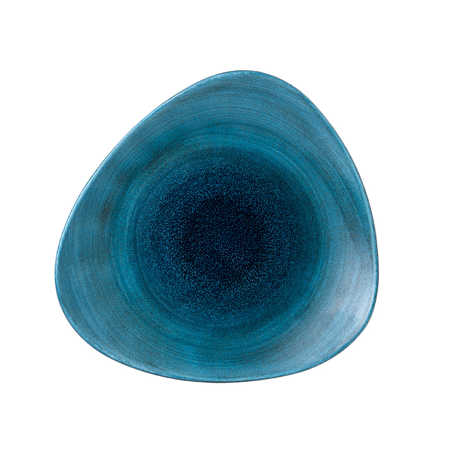 S/CAST AQUEOUS LAGOON TRIANGLE PLT31.1CM x6