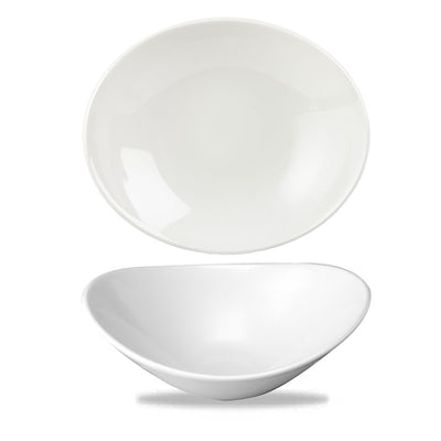 OVAL COUPE BOWL 8 5/16" 10" WHITE NR     x12