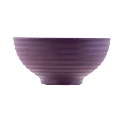 MIRAGE MELAMINE RIBBED BOWL PURPLE11.5CM x6