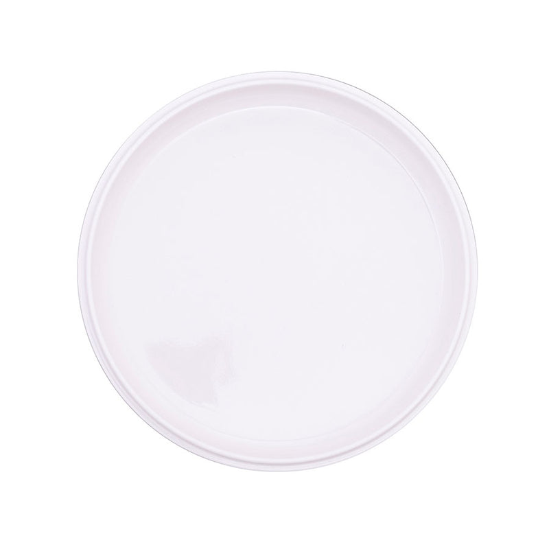 MIRAGE MELAMINE WHT LID FOR RIB BWL 16CM x6