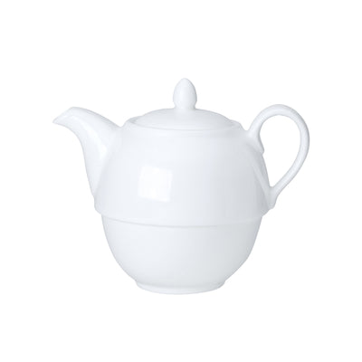 COUPE WHITE TEA FOR ONE POT 12.4CM 46CL  x6