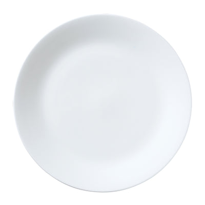 COUPE WHITE COUPE PLATE 30CM             x6