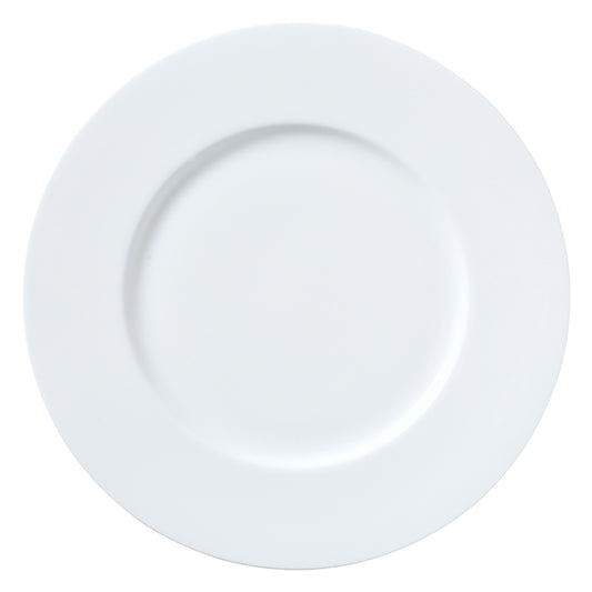 WE CLASSIC WHITE PLATE 33CM              x6