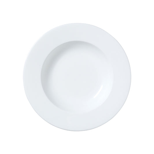 WE CLASSIC WHITE RIM BOWL 22CM 22.5CL    x12
