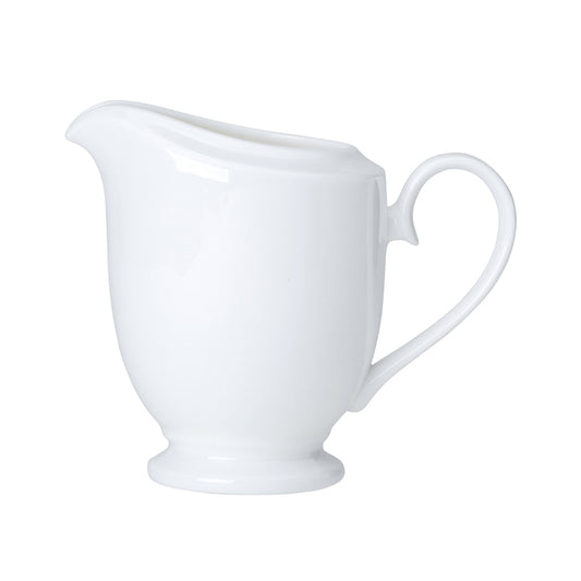 WE CLASSIC WHITE MILK JUG 10.5CM 25CL    x12