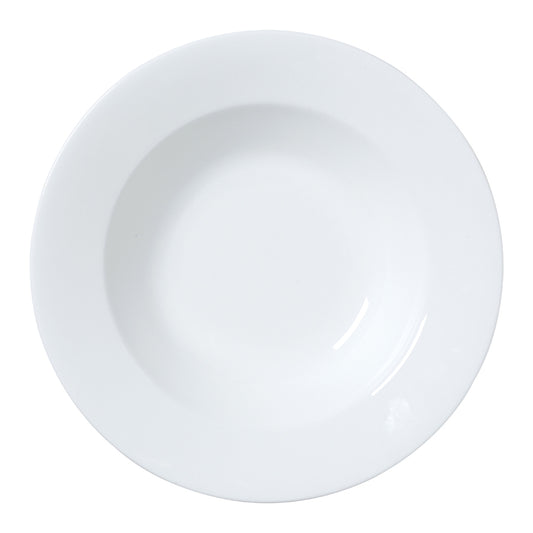 WE CLASSIC WHITE LARGE RIM BOWL 28CM60CL x6
