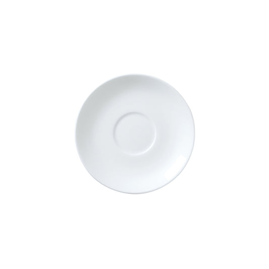 WECLASSIC WHT ESPRESSO SAUCER FITS BO972 x12