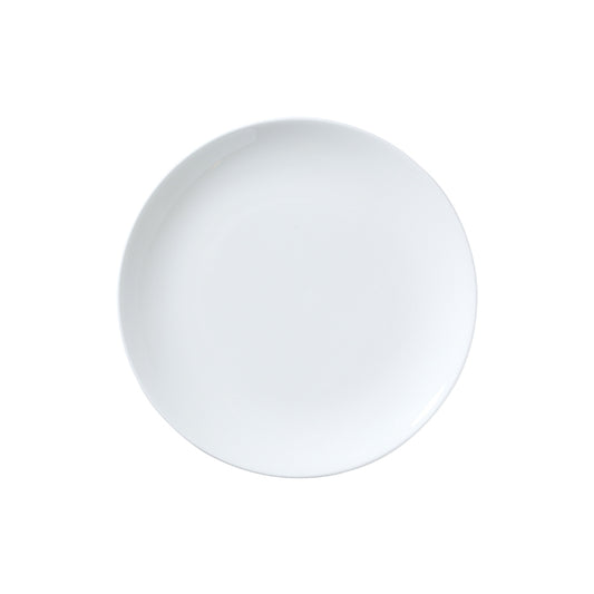 WE COUPE WHITE PLATE 21CM                x12