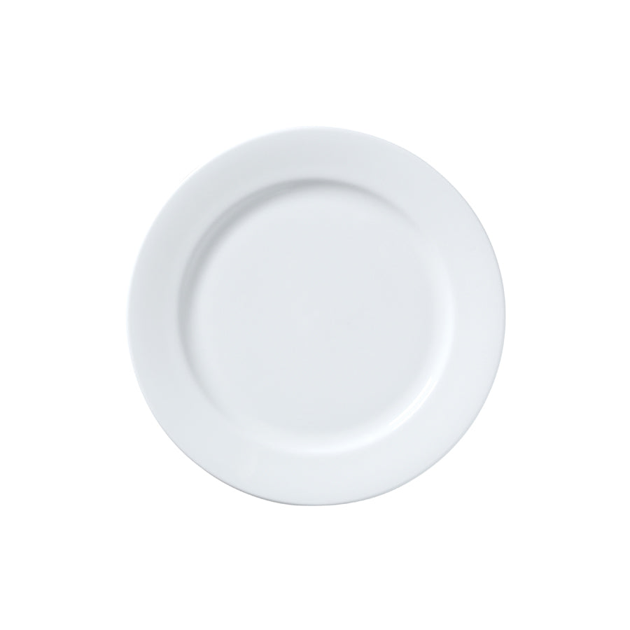 WE PRESIDENT NARROW RIM PLATE 22CM       x12