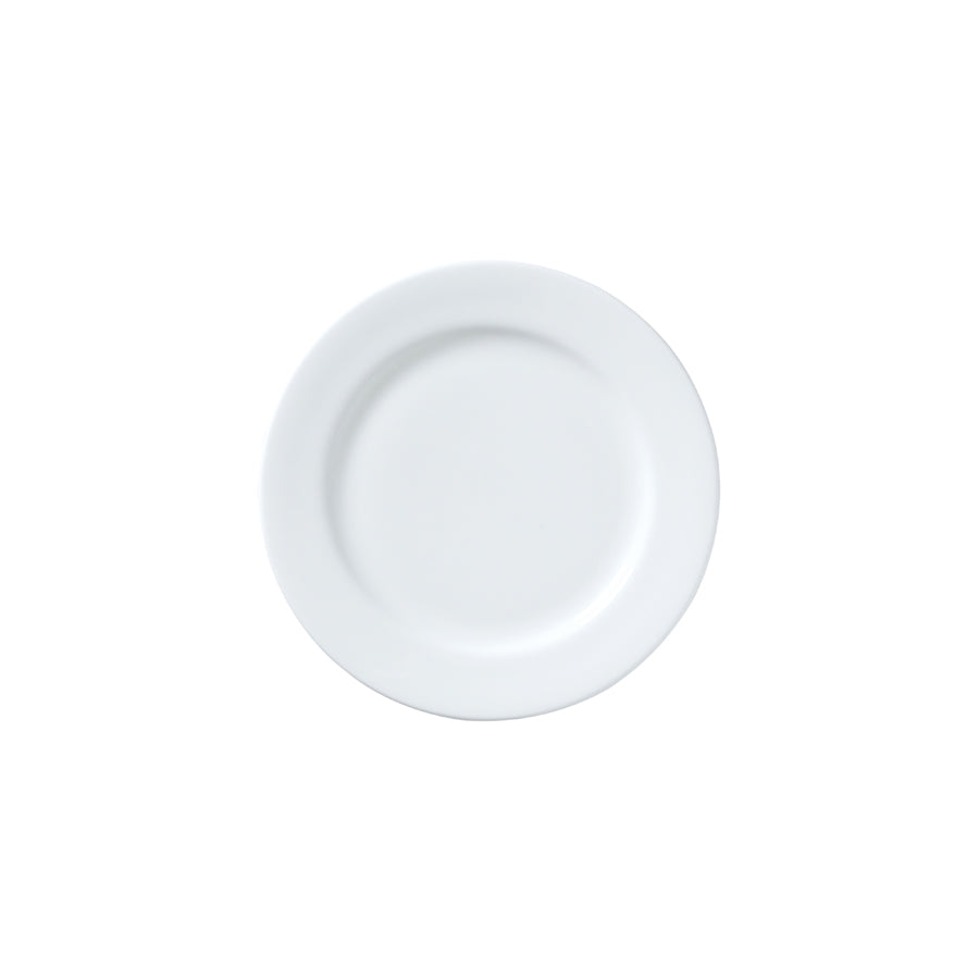 WE PRESIDENT NARROW RIM PLATE 17CM       x12
