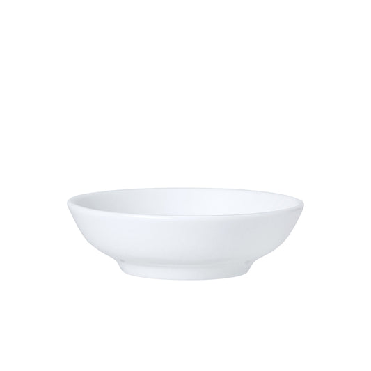 WE COUPE WHITE BUTTER DISH COUPE 8CM     x24