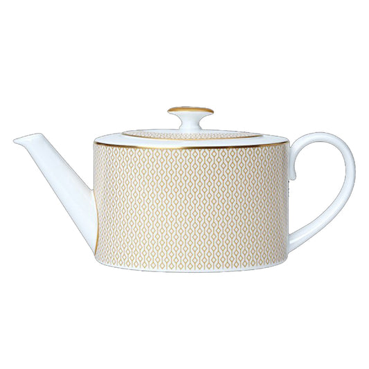 WE DIAMOND 2 CUP OVAL TEAPOT COUPE 10CM  x6