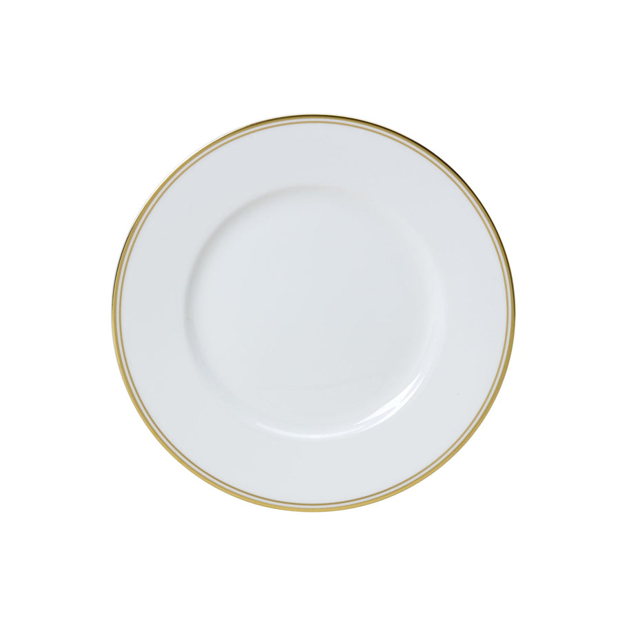 WE BURNISHED GOLD PLATE CLASSIC 22CM     x12