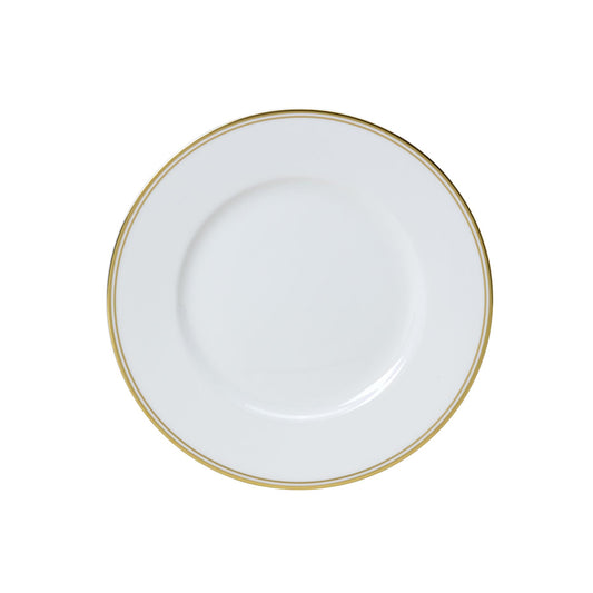 WE BURNISHED GOLD PLATE CLASSIC 22CM     x12