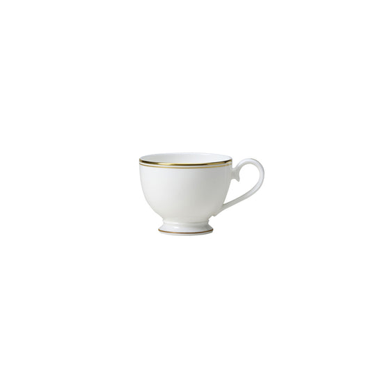 WE BURNISHED GOLD TEA CUP FOOTED 7CM22CL x12