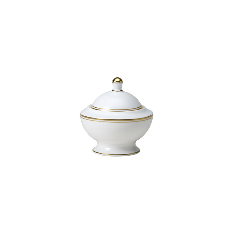 WE BURNISHED GOLD COVER SUGAR 11.5CM25CL x12