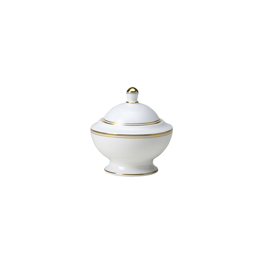 WE BURNISHED GOLD COVER SUGAR 11.5CM25CL x12