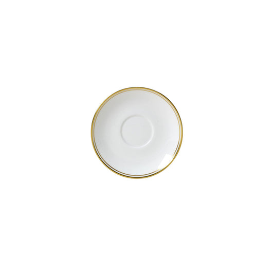 WE BURNISHGOLD ESPRESSOSAUCER FITS BP200 x12